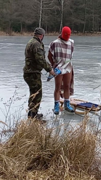 Dray Slave on the Ice