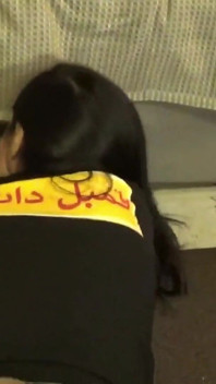 Šukání nadržené arabské podvádějící manželky, zezadu je tak sexy