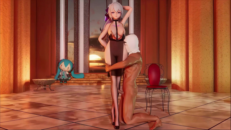 MikuMotion: [mmd] 傲慢舞abracadabra 肛交乳链黑丝舞啪