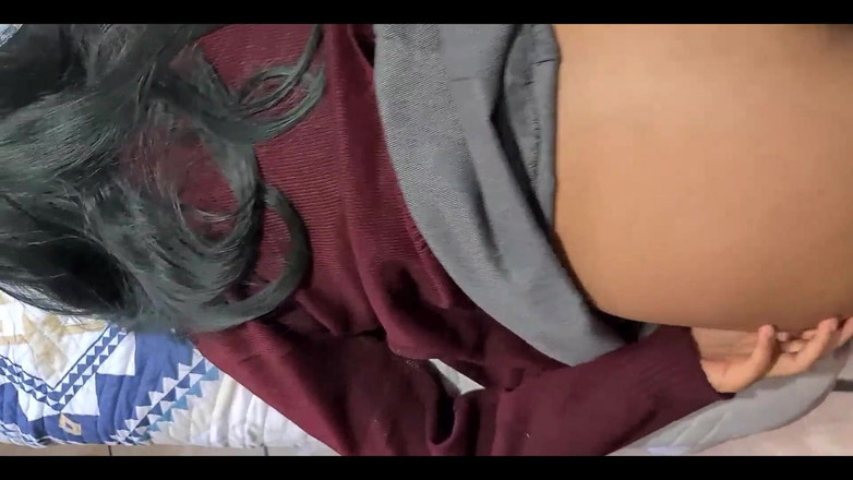 Anny Kitty: सार्वजनिक संस्थान के युवा छात्र ने पढ़ाई के बजाय सहपाठी के साथ चुदाई का दिन बिताया । असली होममेट. कमबख्त के तहत एस