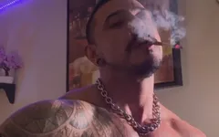 Hard Cock, Deep Smoking