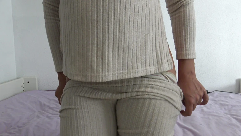Stepmom Susan: Stepmommy Promised Stepson Not to Shave Her Hairy Pussy Anymore