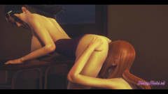 One Piece Hentai Yuri 3D - Lesbian Sex Nami X Nico Robin Scisioring & Cunnilingus and Squirt - Japanese Manga Anime Asian