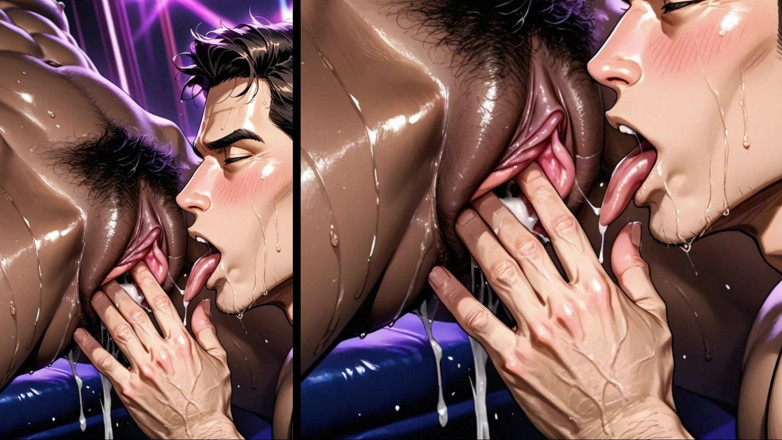 Trans-Men FTM Hentai: Ftm. Primo Piano Su Fighe Paffute Che Gocciolano Sborra Femminile...