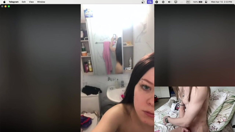 Vilu_and_Mi: Sie beobachtet, wie ich zweimal masturbiere!