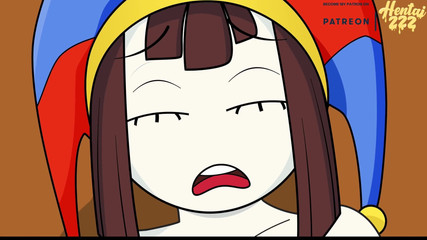 Hentai ZZZ: Pomni se fait éjaculer sur la chatte (le cirque numérique incroyable)