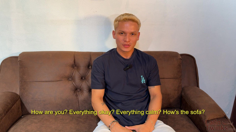 Latin Twinks: Gilbert Moon oyuncu seçmelerinde John Bleck'i sikiyor