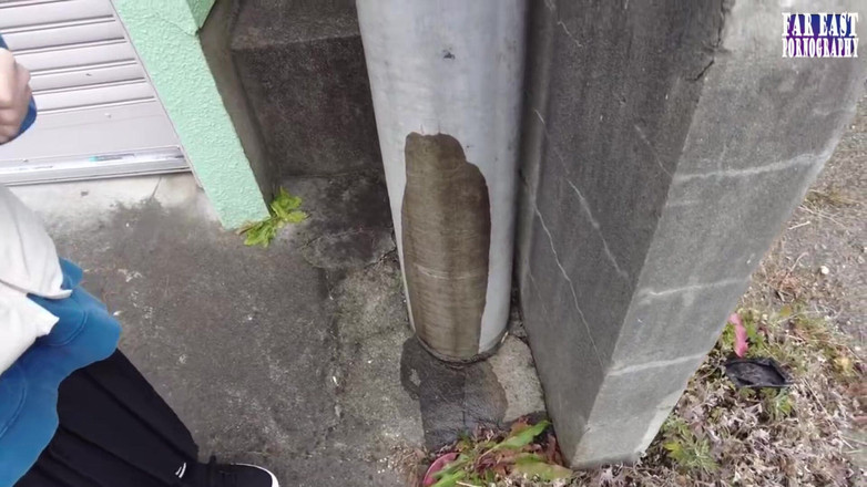 Far East pornography: Wet-mark блукає, поки залишає мерехтливу неслухняну стежку, де б вона не оголила себе 1/3