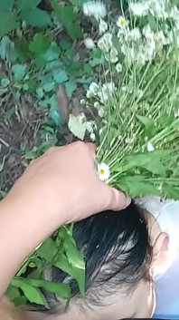I Took a Risk and Fucked My Girlfriend's Mouth in a Public Place