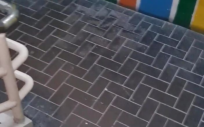 Pinay Viral Scandal: Riskanter sex-asiatischer fick in der Öffentlichkeit, feuer-ausgang im einkaufszentrum