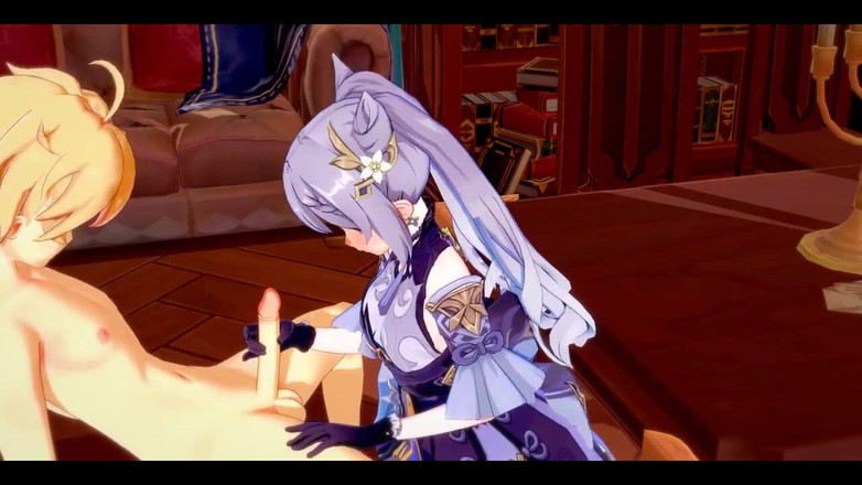 HentaiTubes: Genshin impact Hentai - Aether X ganyu sega e scopata - giapponese...