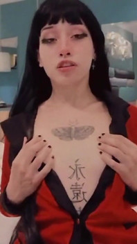Qrozne और amber kai - yumeko Jabami Cosplay