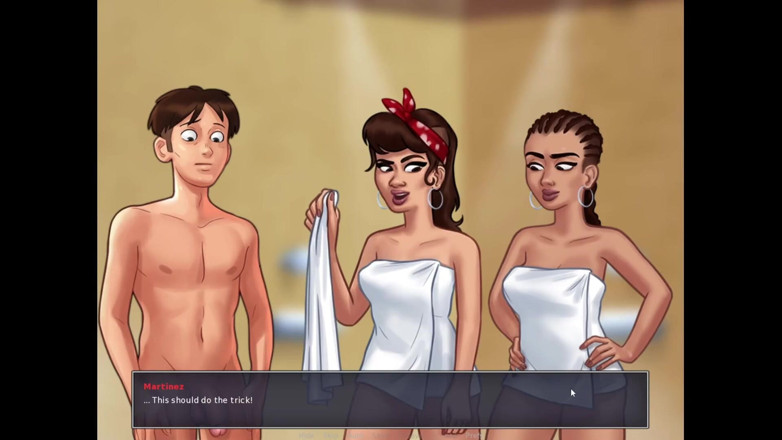 LewdArcade: Summertime saga Lopez + Martinez e Liu Animation Collection [parte 25] gioco di...