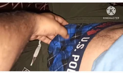 Primeira vez do meu pau monstro do meio-irmão tocando à meia-noite