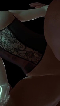 สาวผมเขียวกำลังโดนเย็ดท่าหลัง 3D Porn