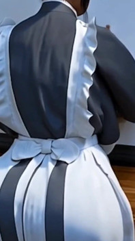 Sexy Curvy Caribbean Maid