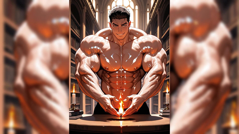 Erotic Man: Hairless Muscle Hunks Ai Slideshow