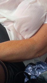 Outdoor Stockings Tease - Dildo & Massager Vibes