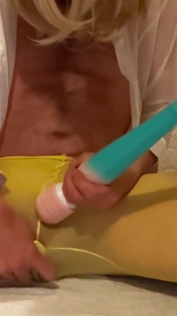 prostate_play - raccolta di sborrate in pantaloni, collant