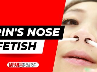 Japan Fetish Fusion: 極限鼻観察:涼宮凛のくしゃみと鼻水の冒険