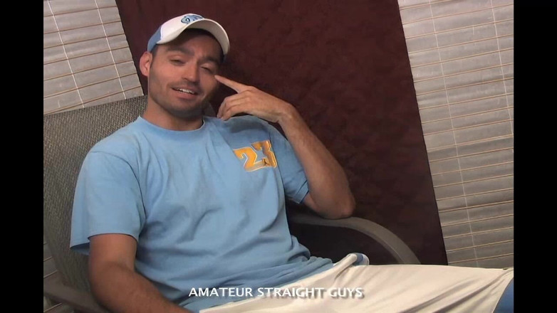 Jay's Amateur Straight Guys: Swarthy heteroseksüel adam Trey