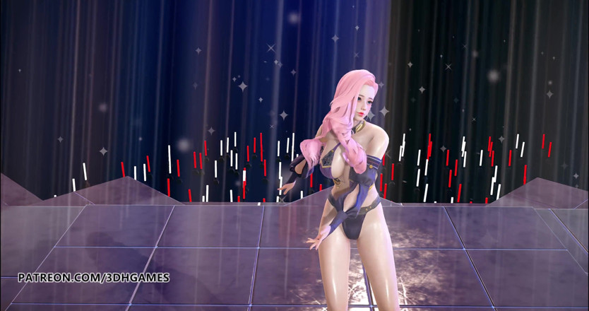 3D-Hentai Games: Wisin और yandel - लीडर Seraphine सेक्सी स्ट्रिपटीज़ का पालन करें