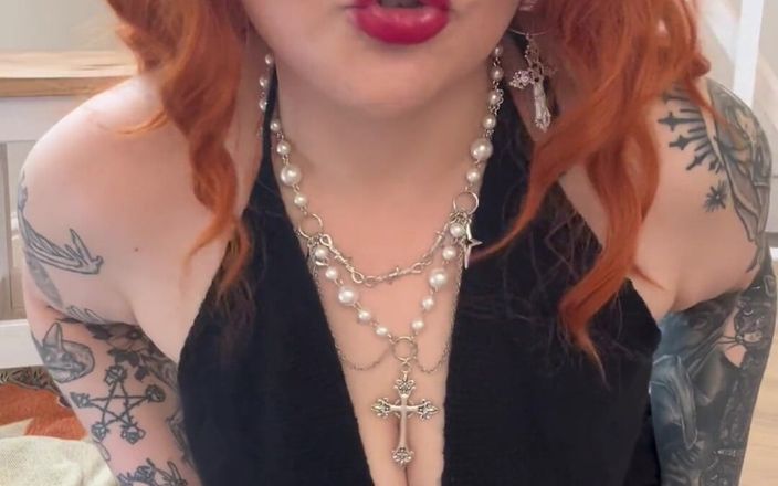 Bigtiddygoth: Fickender perverser, der mich und meine perfekten titten anstarrt