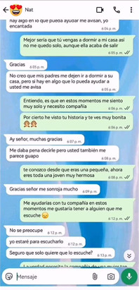 Hot Chat with My Stepdaughter's Friend