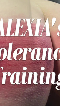 O treinamento de resistência ao bdsm de Alexia