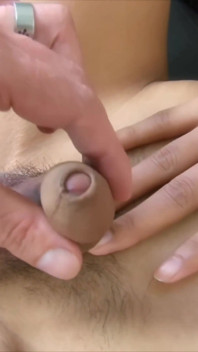 Anal Dildo in the Ass of Thai Ladyboy Kartoot for Hot Cum