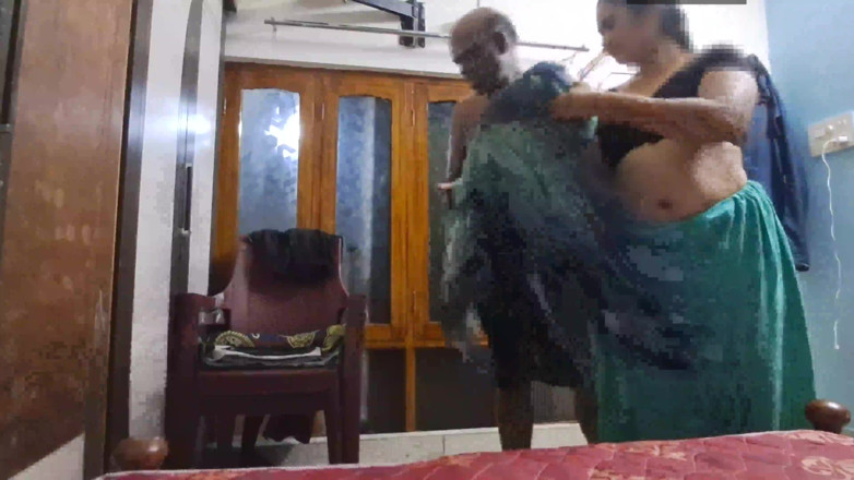 Sexy sindu: Moglie indiana in Sari che rimuove sesso