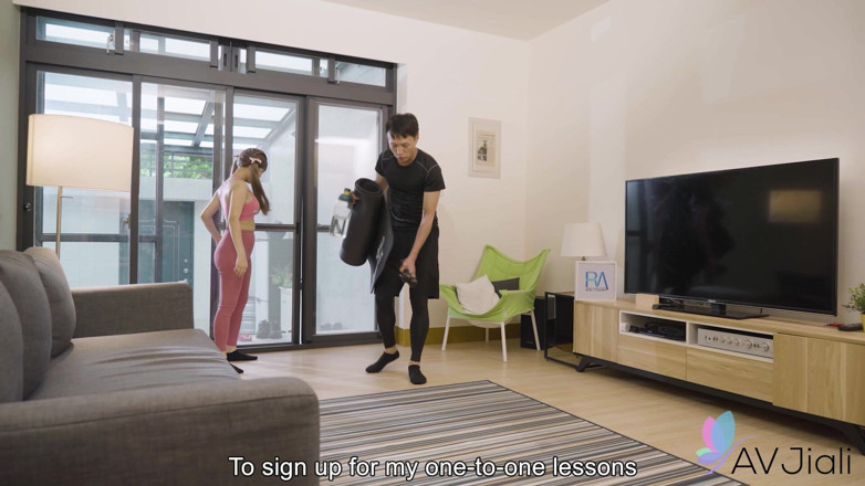 AV Jiali: Sexy Chinese Girl Lucy Has a Private Couch Help Her...