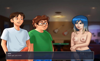 Hentai World: La saga di summertime - eve piccola festa al college con...
