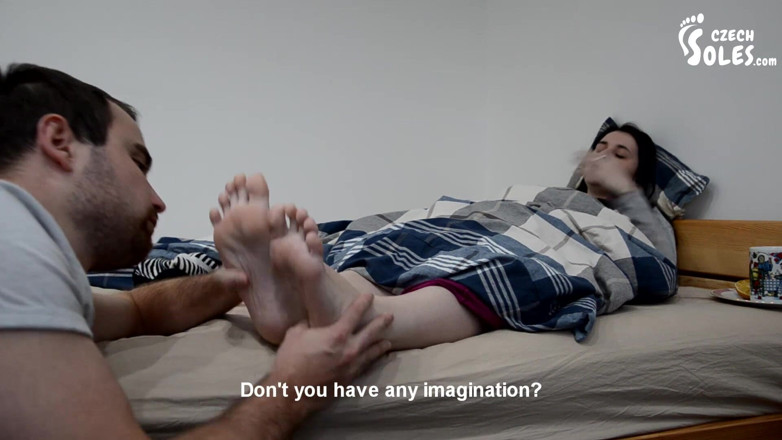 Czech Soles - foot fetish content: Mean girlfriend got sick