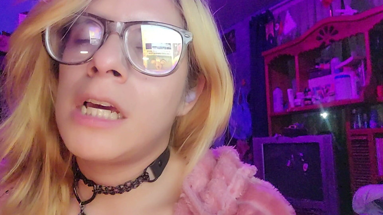 Crystal Phoenix: Sissy Wears a Sex Necklace at the Asmr Church