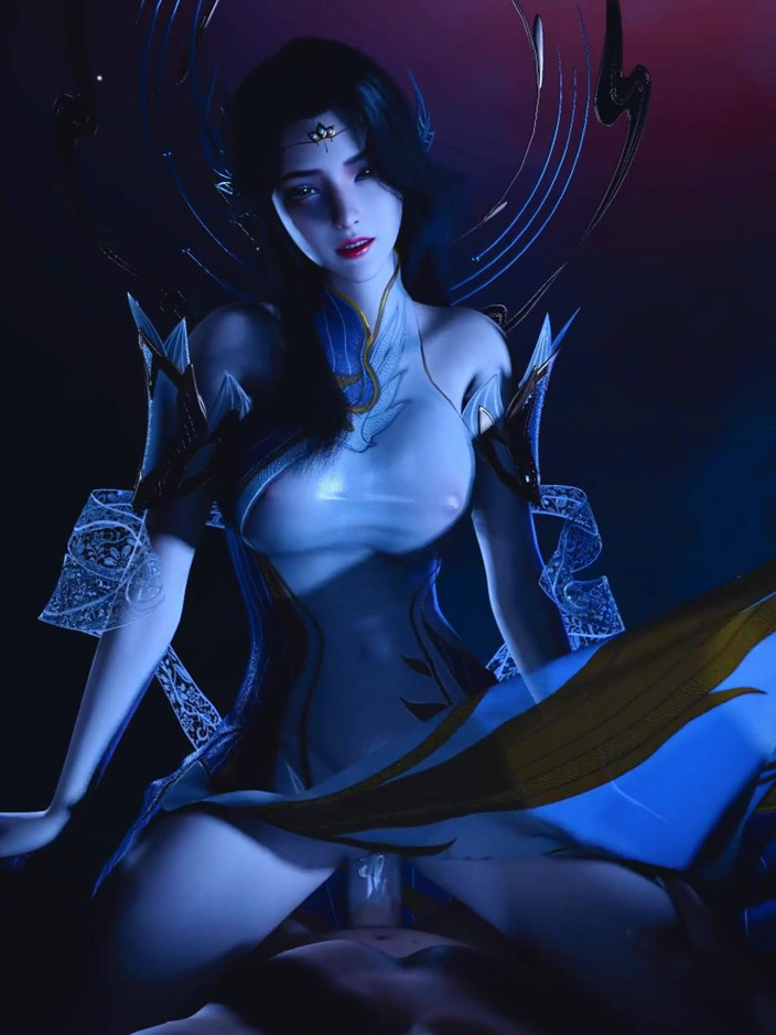X Hentai: Богиня піксельного царства: вигини розклеєні - 3d анімація хентай