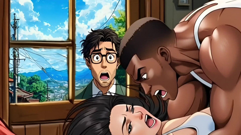 Octopussy Lovers Club: Муж-куколд пришел домой с работы слишком рано и застукал его жену, трахающейся с садовником