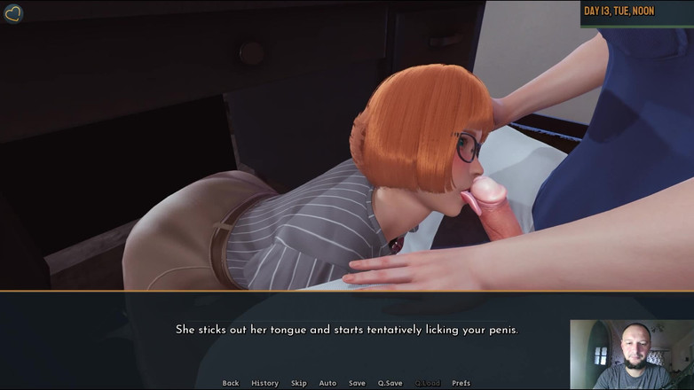 Sex game gamer: Cameriera e fanciulle tutte le scene di sesso 2