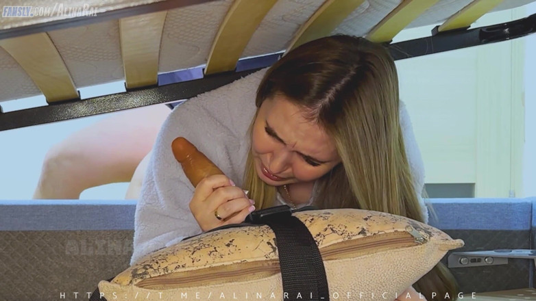 Alina Rai: For the first time in his life, the stepson fucks...