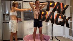 Wamgirlx: Sploshing pay back time