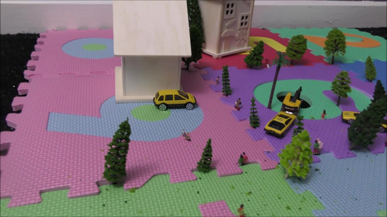 Mxtress Valleycat: Giantess destroys small town