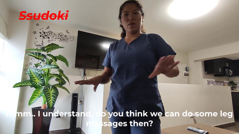 Ssudoki: J’ai appelé un kinésiologue pour venir me faire des massages...