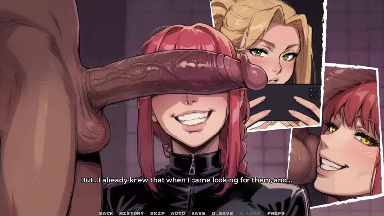 Cumming Gaming: Yeni Kız Arkadaşım Tabu Hentai Oyunu Bölüm 64 İki güzel kız kardeş...