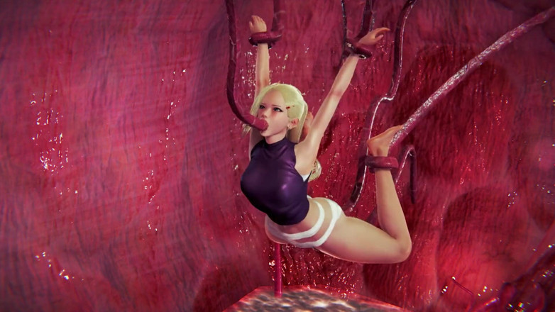 Waifu club 3D: Ino found strange things in a cave
