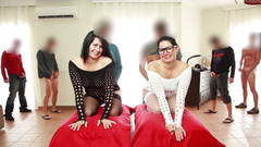 Alexandra Wett: Extrémně zvrhlý! Anální creampie polykání párty!