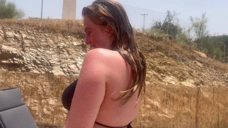 Bonnie rose: Bonnie Rose and Pascal White Fuck Round a Pool in...