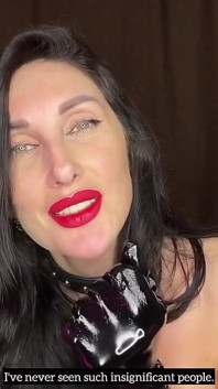 Mistress Humiliates Slave