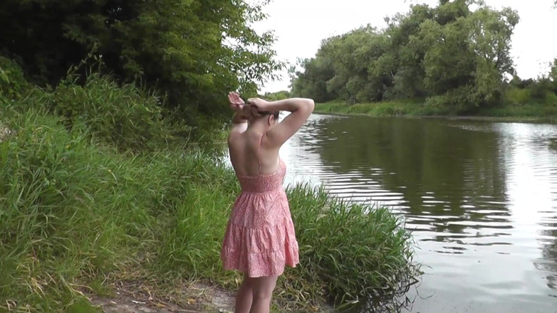 Assol: Solo Camping Without Panties