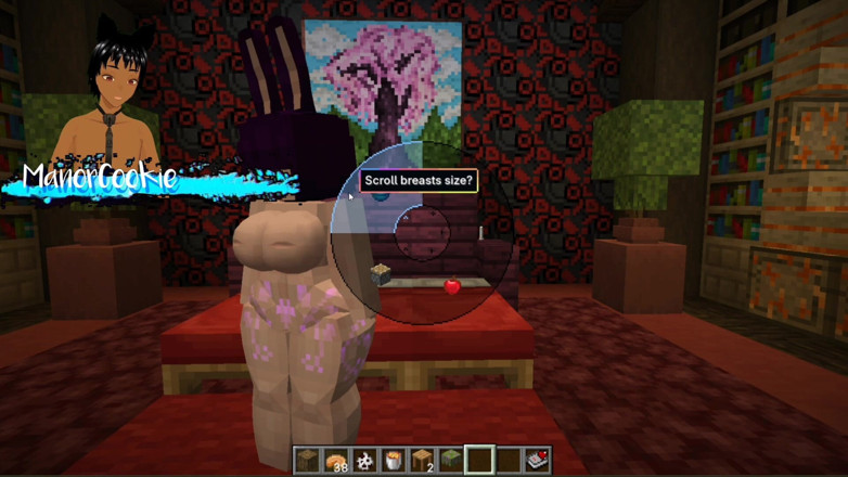 Manor Cookie: Minecraft Figura - Trying Out Some New Models Like This Sexy...