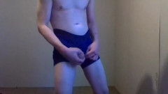 Trying Clothes; Playing, Dressing and Undressing - Dark Boxer Briefs Pt 6 thumbnail